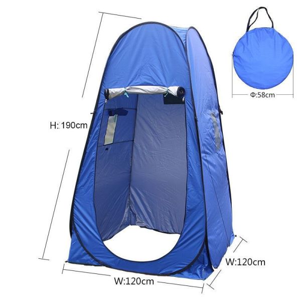 Pop Up Privacy Tent Shower Tent Portable Outdoor Camping Bathroom Toilet Tent Changing Dressing Room Privacy Shelters