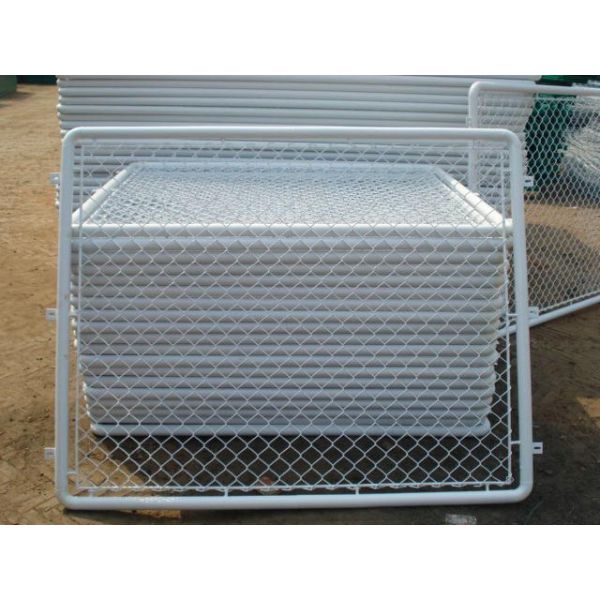 Pvc Dipped Coating Chain Link Mesh Fence With Various Colors XLF-09