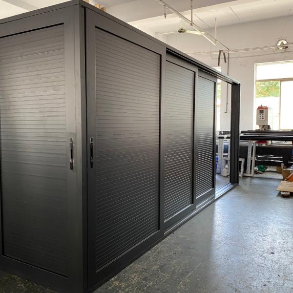Customized Glass Large Aluminium Sliding Doors Aluminium Double Sliding Doors