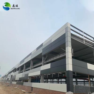 Steel Framed Structures Galvanized Steel Structure Building With Structural Steel H Beam