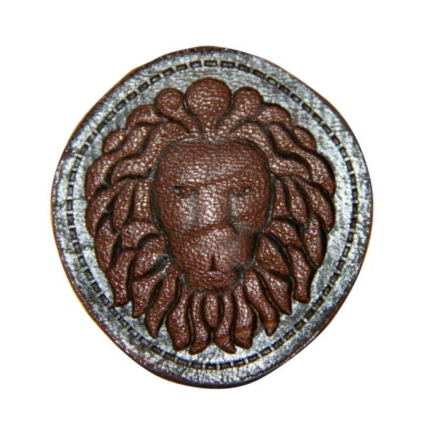 OEM Embossed Leather Vest Patches Personalized Logo For Jeans