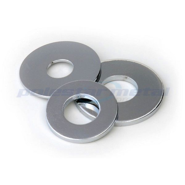 Corrosion Resistant  Thin Flat Washers DIN125 Steel / Copper Railway Plain Washer