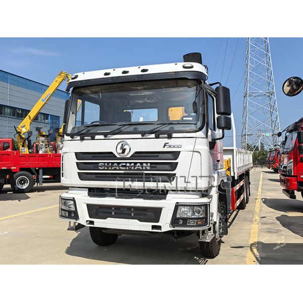 Heavy Duty Shacman F3000 6X4 Cargo Truck with Crane 5Ton To 50TON Dump Truck