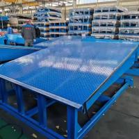15000KG estacionário hidráulico nivelador de doca de carga integrado para parque logístico China fabricante