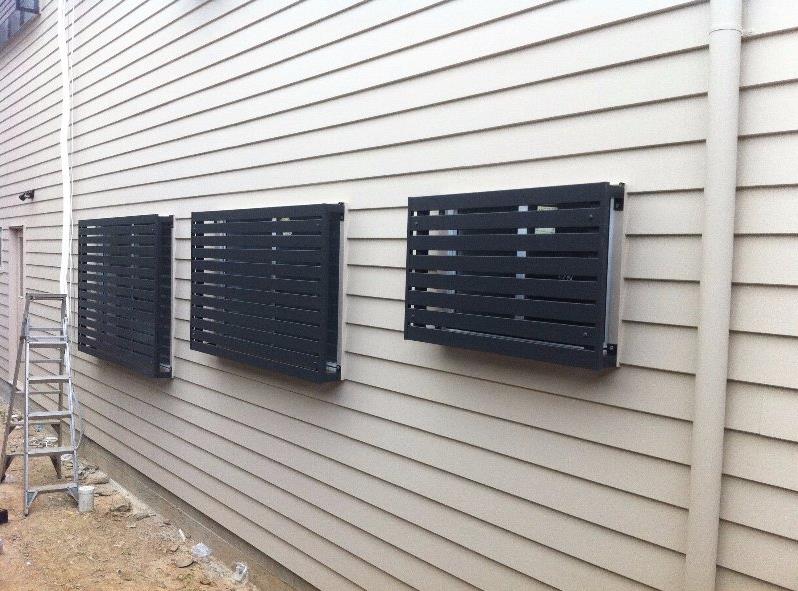 Окна Алюминиевые вертикальные люки Жалюзи Панели звукоизоляции