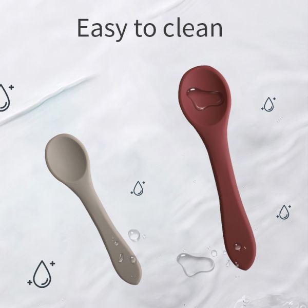 Children Tableware Silicone Baby Feeding Supplies Suction Baby Bowl Soft Solid