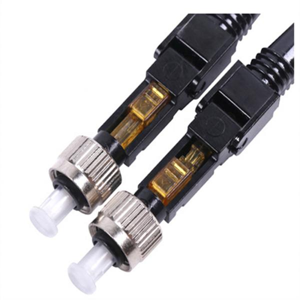 Good Stability Fiber Optic Connectors , UPC Fiber Connector For FTTH Drop Cable