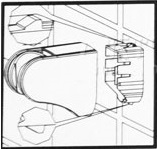 ABS Square Bathroom Shower Mixer slide Rail Set Hand Shower Adjustable Holder