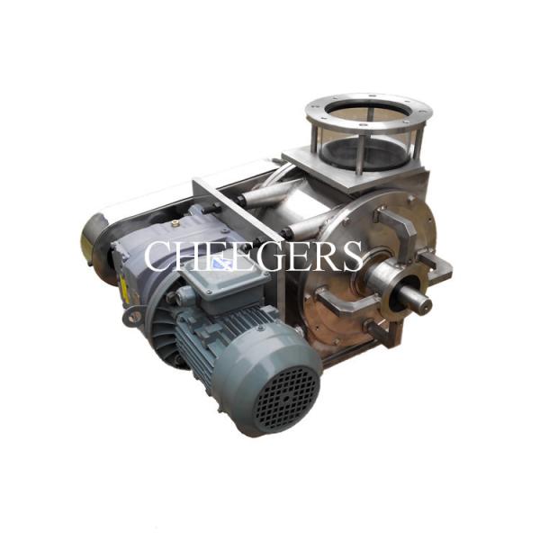 SS304 Stainless Steel Rotary Valve 5 Tons/h Side Entry Rotary Airlock Valves