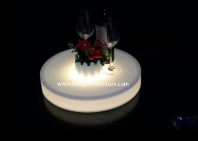Diodo emissor de luz redondo iluminado servindo as cores das bandejas variáveis com punho portátil