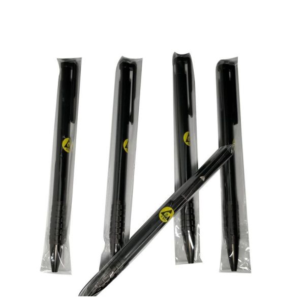 Чернила 3 цветов ручки шарика ESD канцелярские товаров ESD ABS постоянные красные черные голубые