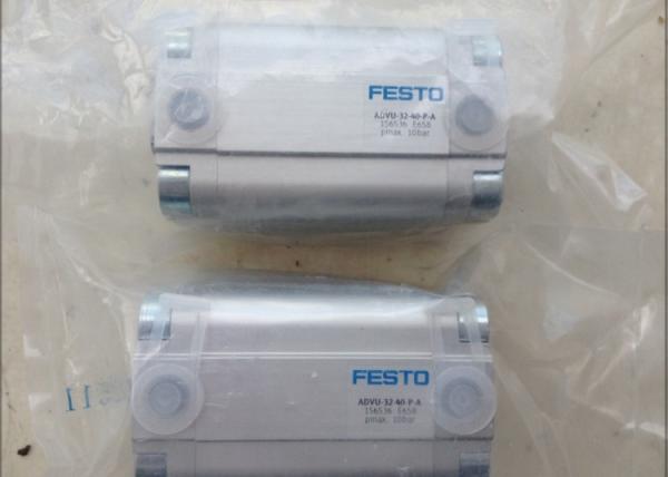Festo Cylinder ADVU-32-40-P-A Silver -20°C To 80°C Elastic Cushioning Low Maintenance Costs Precise Position Detection