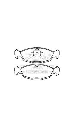 Chevrolet Sail,Ceramic Brake Pad,D1644, 89062189,F