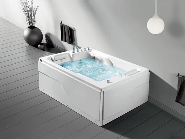 High Gloss Acrylic Whirlpool Bathtub Massage M1812 3C Certificate
