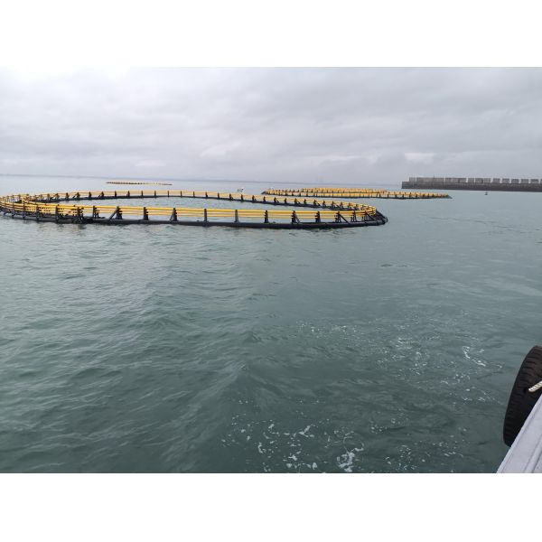 Extra Strong HDPE Anti-Wave Deep Water Fish Cage For Offshore Mariculture