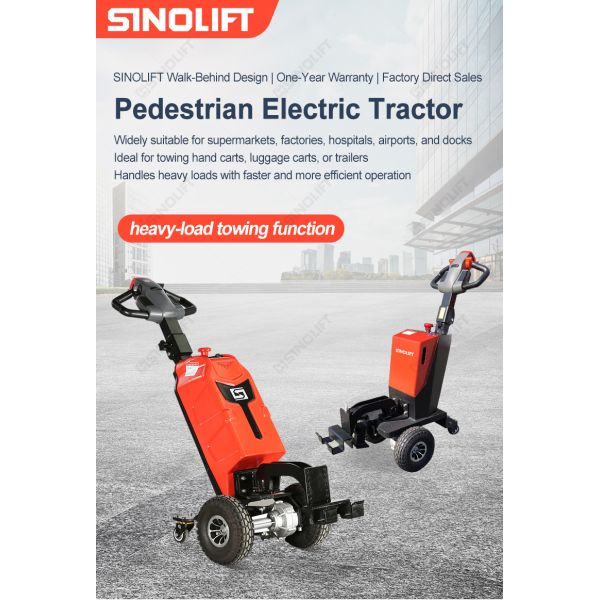 SINOLIFT QDD10 / QDD10L / QDD15L Pedestrian Electric Tractor