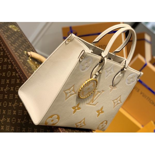 M45717 M45718 OnTheGo Medium Tote Handbag ,Monogram Empreinte Leather Gradient Colors Handbag