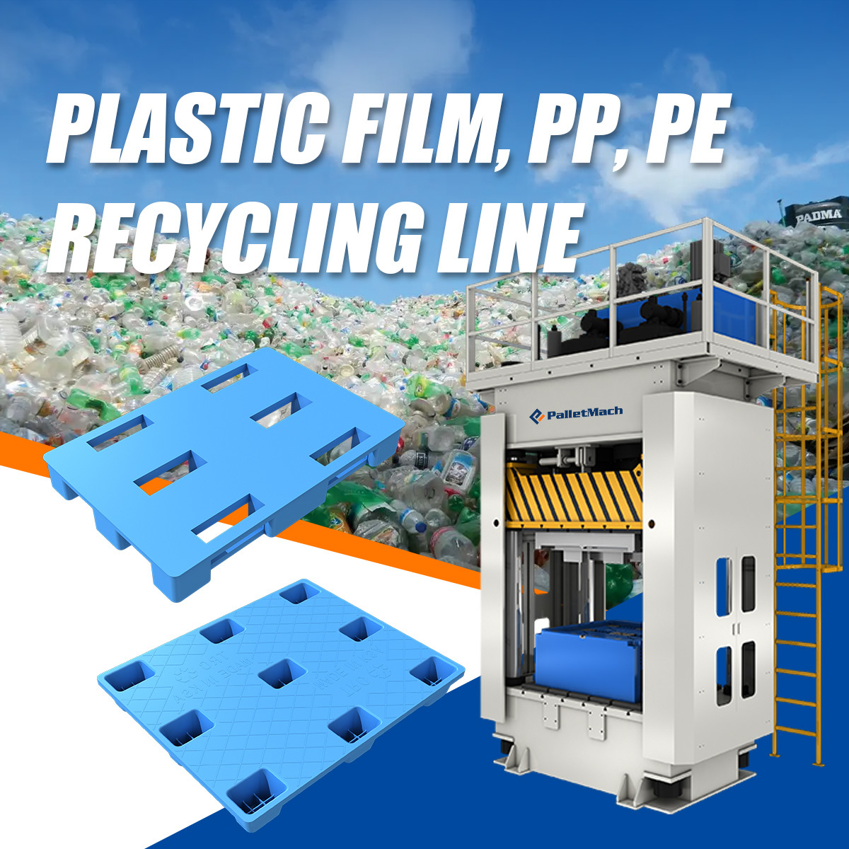 Plastic Pallet Machine Moulded Plastic Pallet Production Line