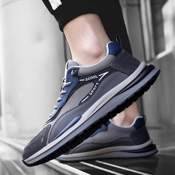 Men Light Weight Sneakers Shoes Casual Sports Versatile Trendy Shoes Fatigue Resistant