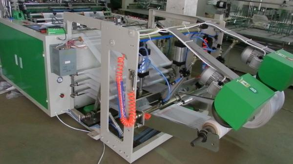 High Speed Plastic Bag Making Machine With Two Servo Motor