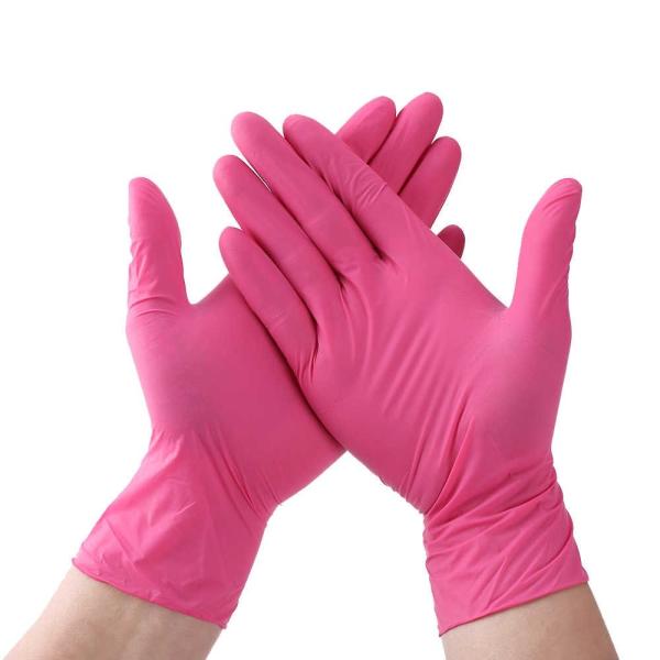 PVC do nitrilo que mistura luvas descartáveis da inspeção de 230mm para o toque EN420 do alimento
