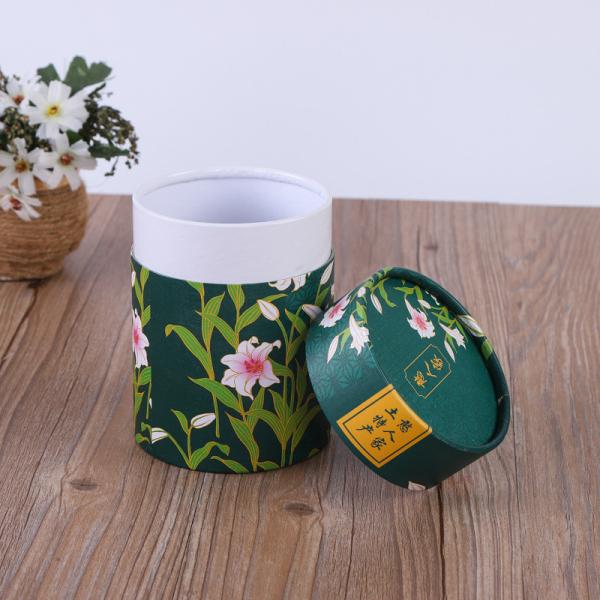 Food Grade Cardboard Kraft Powder Paper Tube Packaging for Powdered Food