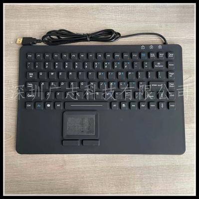 Teclado numérico anti-bacteriano impermeável da borracha de silicone para o equipamento do hospital