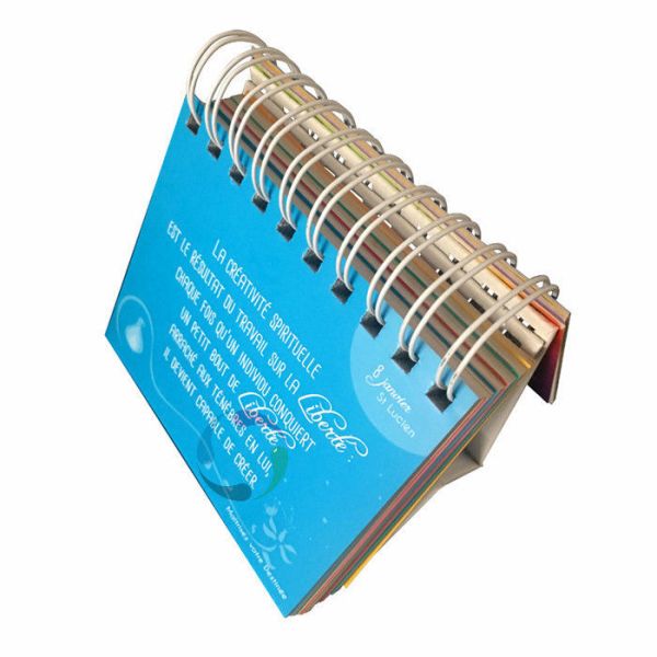 Volume Book Sets Hard Cover Coated Paper Offset Printed Daily Calendar