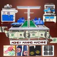 Energy saving and efficient drip moulding logo production line colorant PVC labels and keychain making equipment product