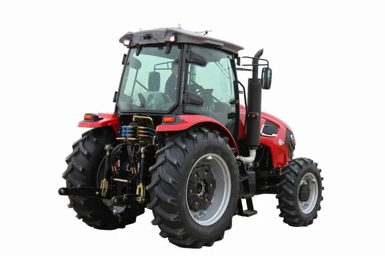 Аграрные каретные тракторы с трактором фермы затяжелителя и Backhoe мини