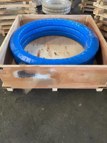 Crossed Cylindrical Roller Tower Crane Slewing Ring Bearing Swing Gear