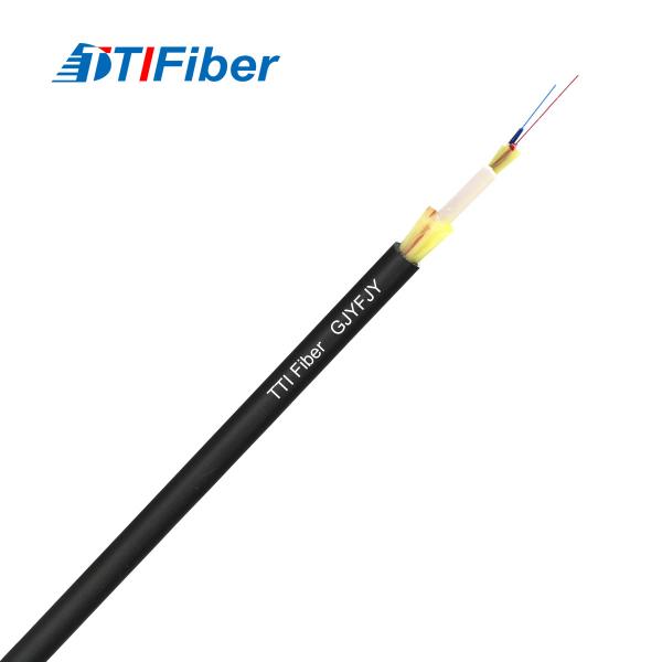 GJYFJY Non Metallic SM G652D 2 - 24 Core Fiber Optic Cable Indoor Outdoor
