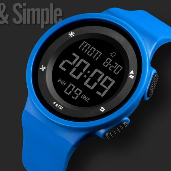 4 Sports Silicone Multi-Function Ultra-Thin Couple'S Watches Silicone Sport Watch