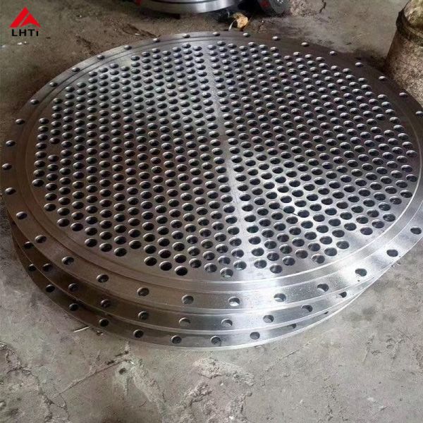 Forging Titanium Equipment Titanium Tubesheet For Heat Exchanger