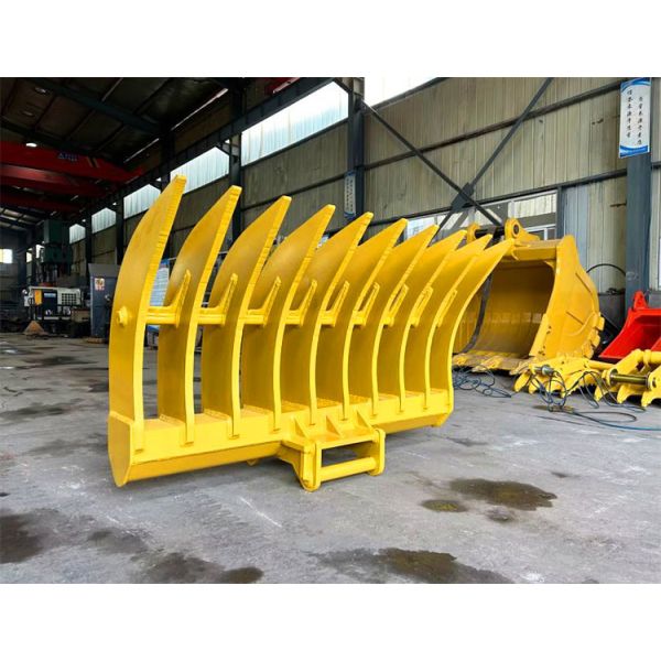 Manufacturer Excavator Rake Bucket Rake Bucket For Excavator For Sanny Hitachi Komatsu PC Etc