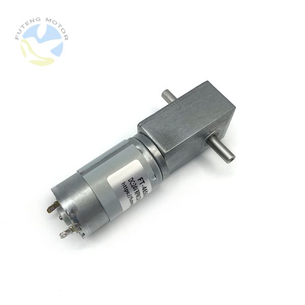 High Torque 12v 24v Mini Low Rpm Brush Dc Electric Worm Gear Motor Dc Motor 24 Volt