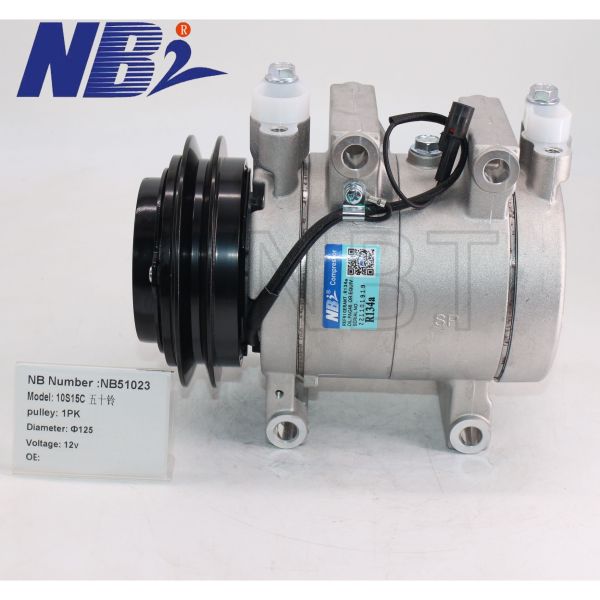 Auto Parts Compressor New Energy Electric Equipment Isuzu Pickup SD7H15 AC 1A125-12V 10S5C