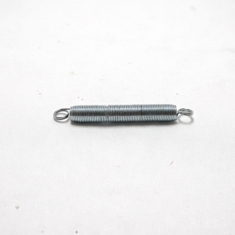 High Carbon Steel Extension Spring Customizable Finish for Industrial Machinery Equipment