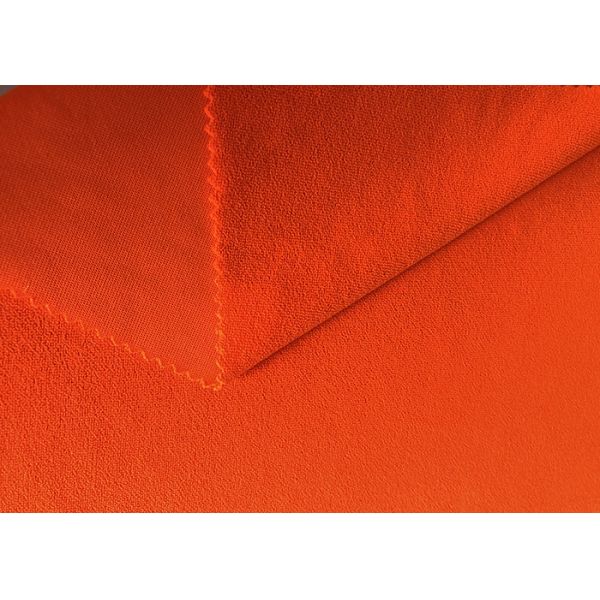 Orange Workwear Safety Clothing 180GSM Reflective Polyester Fabric