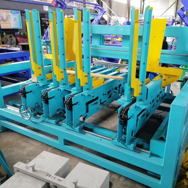 Automatic European Wood Pallet Legs Nailing Machine