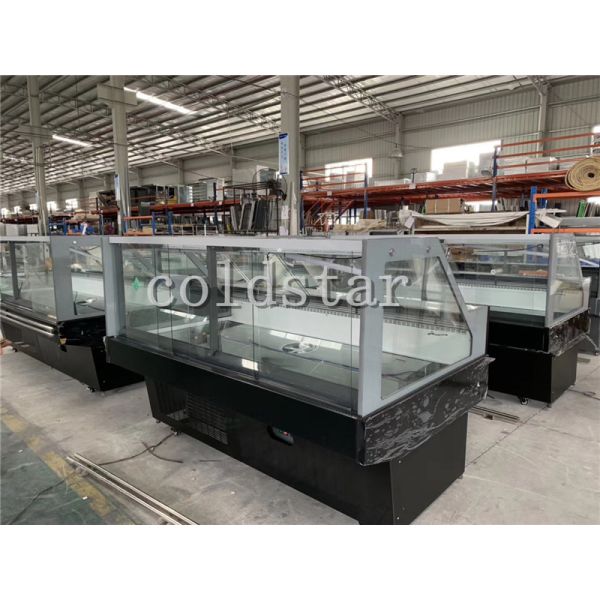 Commercial deli service counter deli display refrigerator