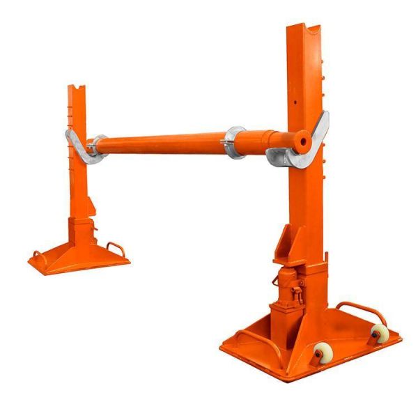 Adjustable Lifting Hydraulic Cable Drum Jack Rack Stand 200kn