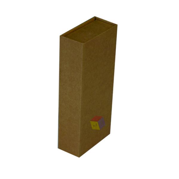 Boîtes à gouttelette de sérum cosmétique en papier kraft Boîtes cadeaux avec insert de mousse Boîtes rigides