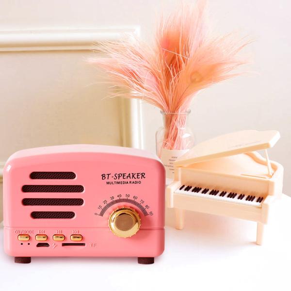 RetroMini Speakers Hands Free Portable Wireless Bluetooths speaker GK-BT01