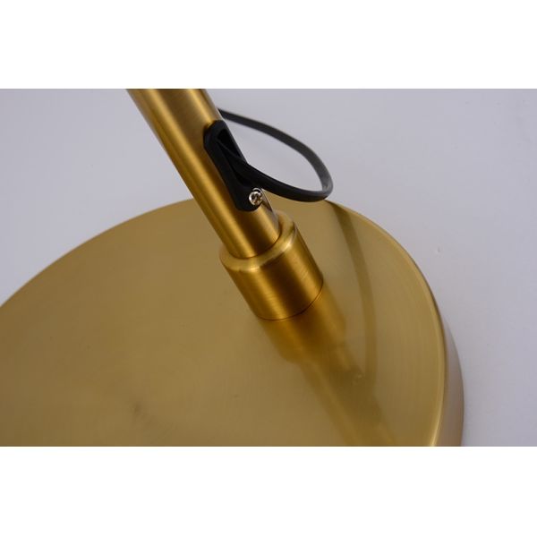 direct factory antique brass LED floor lamp eye protection work light office standing lamp hotel guest room light luxury