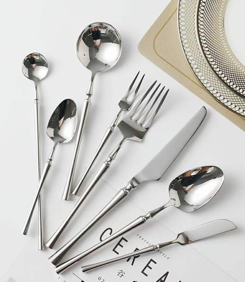 an Yao knife and fork set