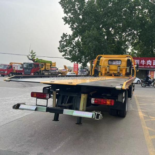 Factory Best Selling FAW JieFang One Tow Two Tow 10Ton Wrecker Truck Small Mini  Light Duty Flatbed Platform Tow Wrecker Truck
