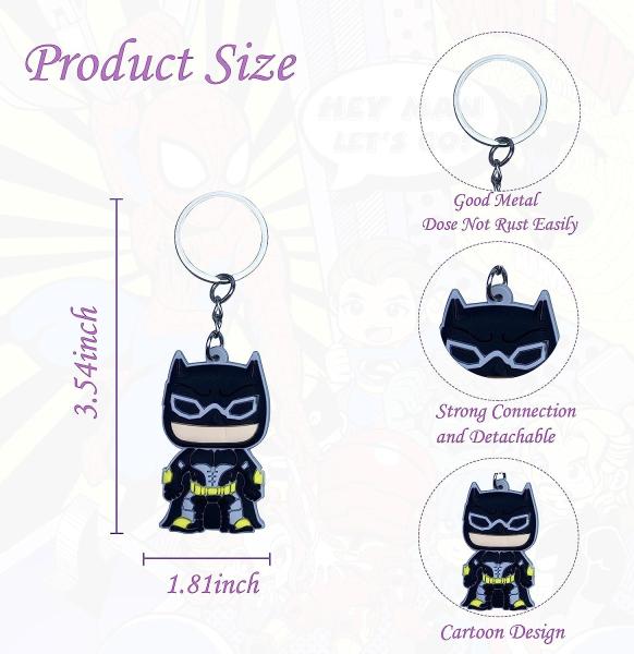 Cartoon Bear Keychain Cute Crystal Keychain Suitable for Car Keys Bag Ornaments Decoration Gifts Suitable for Women