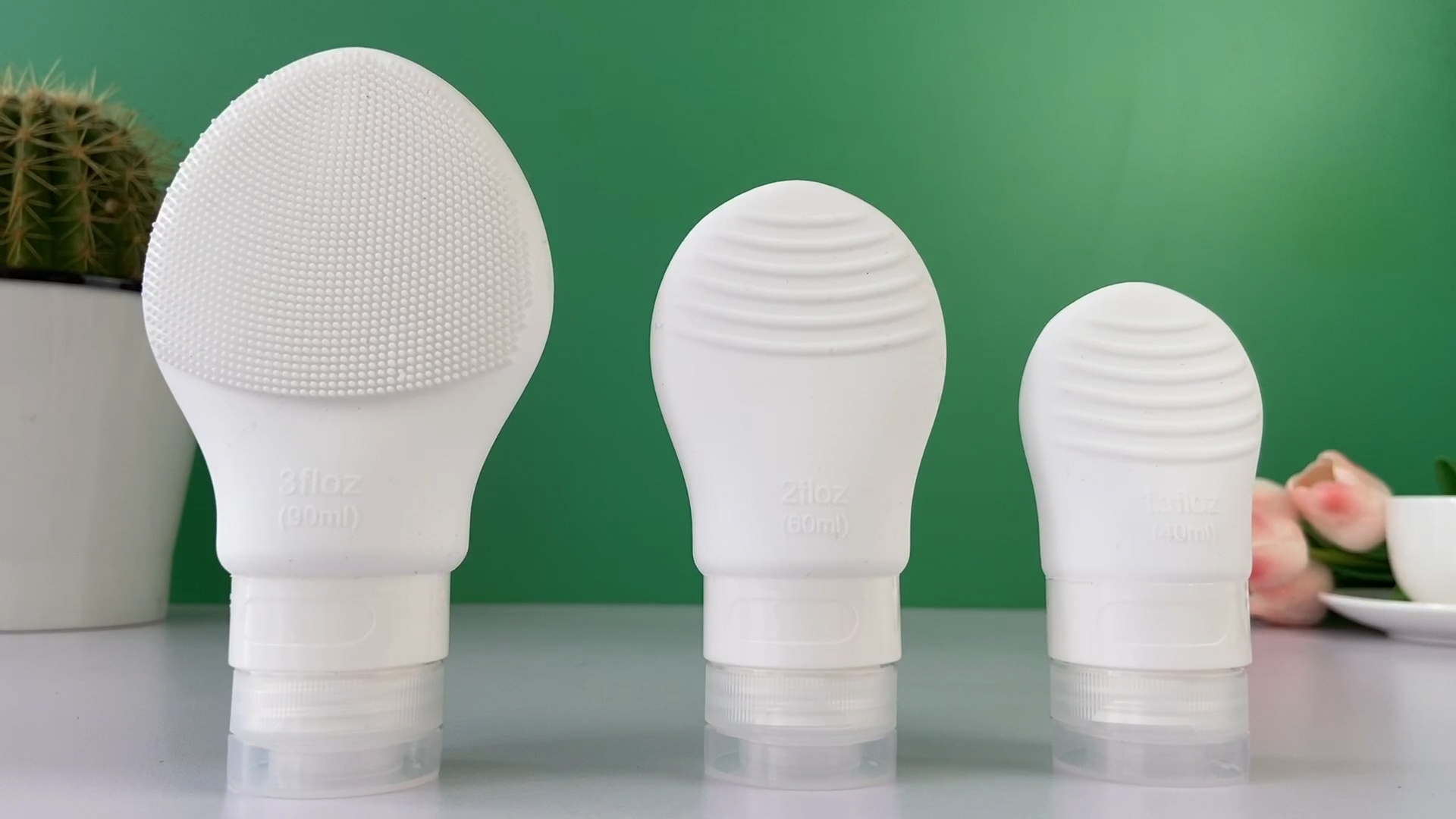 OEM Синий силиконовый очистительный щетка лицо Силиконовый скраббер электрический