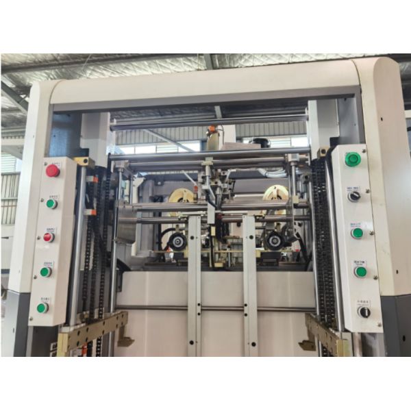 LY-750 Box Corner Pasting Machin Fully Automeated Corner Reinforcement Applicator rigid box Machine sleeve Jewelry shoe luxury Gift Shoe Box